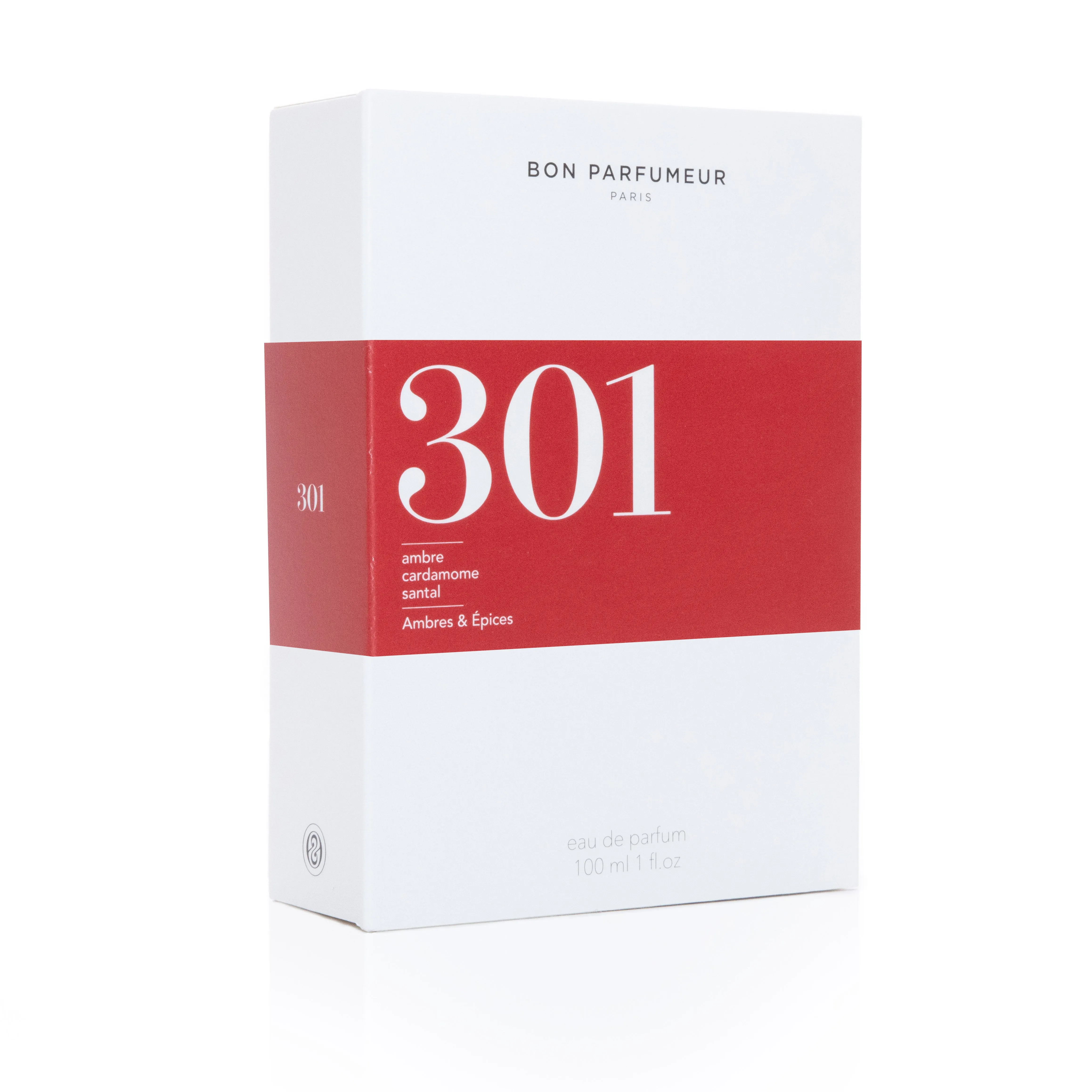 301- Amber, Cardamom, and Sandalwood Eau de Parfum