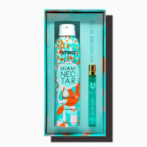Amika x Ellis Brooklyn MIAMI NECTAR Perk Up Dry Shampoo & Fragrance Set Ellis Brooklyn