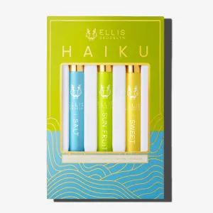 Haiku Fragrance Rollerball Trio Ellis Brooklyn
