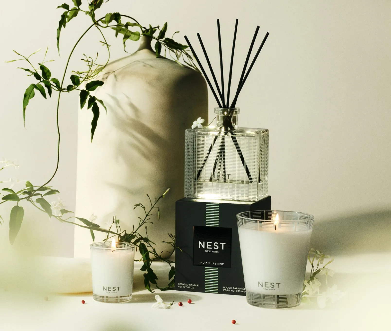Indian Jasmine Reed Diffuser Nest New York