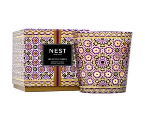 Moroccan Amber Decorative Luxury Candle Nest New York