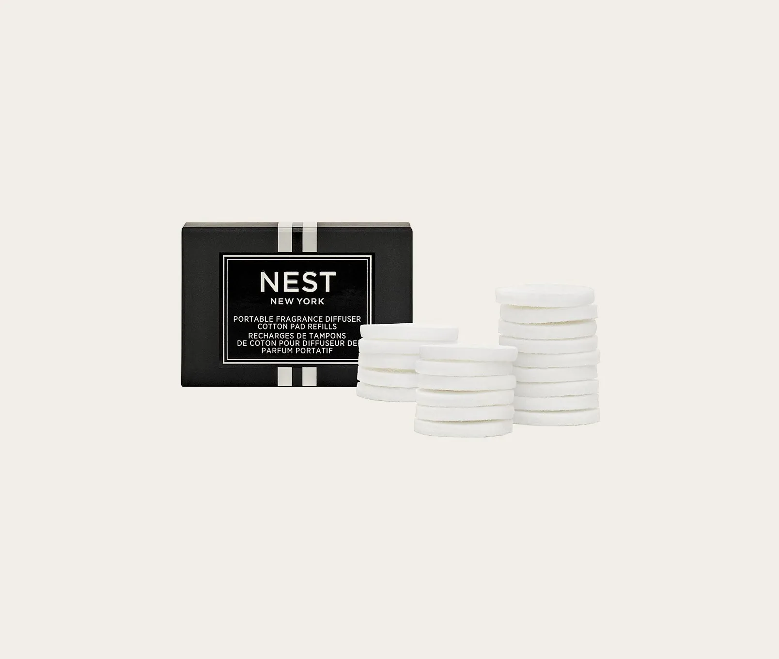Portable Fragrance Diffuser Cotton Pad Refills Nest New York