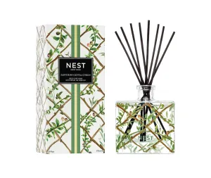 Santorini Olive & Citron Decorative Reed Diffuser Nest New York