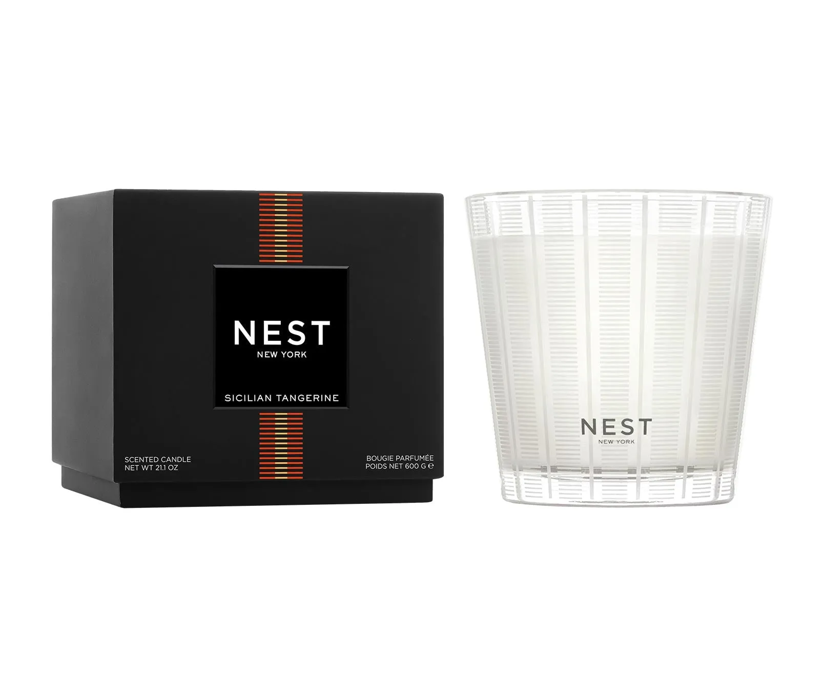 Sicilian Tangerine 3-Wick Candle Nest New York